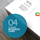 4 Clean Business Cards - GraphicRiver Item for Sale