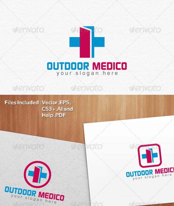 Outdoor Medico Logo Template Design