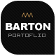 BARTON - Smart Portfolio Theme for Creative People - ThemeForest Item for Sale