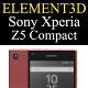 Element3D - Sony Xperia Z5 Compact - 3DOcean Item for Sale
