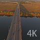 Modern Automobile Bridge Across the River - VideoHive Item for Sale