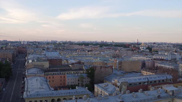 Saint Petersburg Aerial  Roofs 315