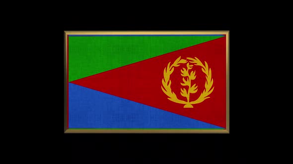 Eritrea 3D Flag