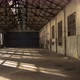 Empty Abandoned Plant Interior Sunset Lights Timelapse - VideoHive Item for Sale