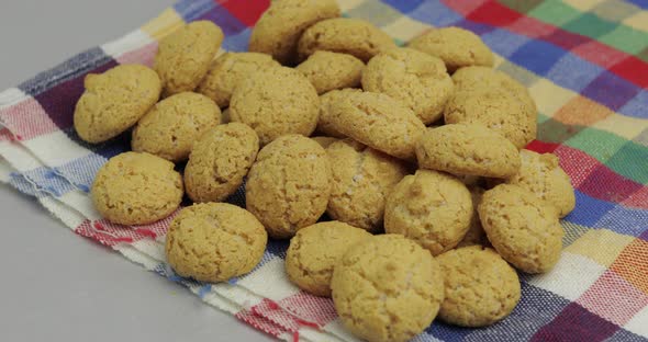 Pepernoten, a Traditional Treat with the Dutch Holiday Sinterklaas. Cookie
