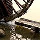 Water Mill - Water Hitting the Water Mill Weel 1 - VideoHive Item for Sale