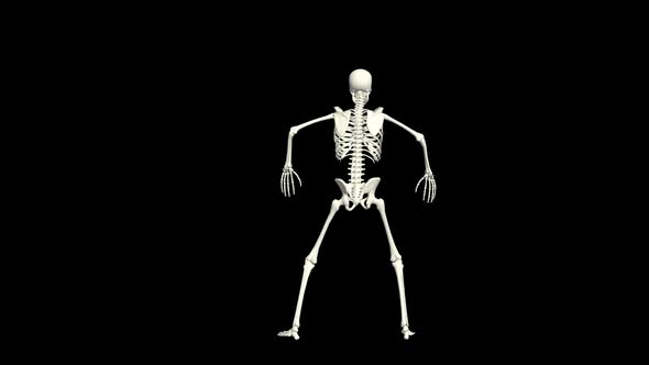 Skeleton Tut Hip Hop Dance