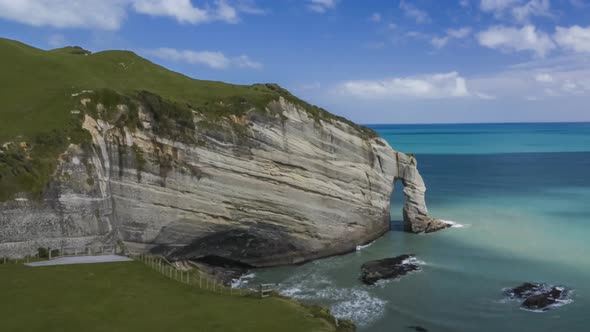 Beautiful coast of New Zealand