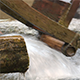 Water Mill - Water Hitting the Water Mill Wheel 5 - VideoHive Item for Sale