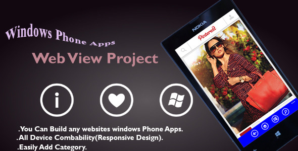Windows Phone Apps  - Web view Project