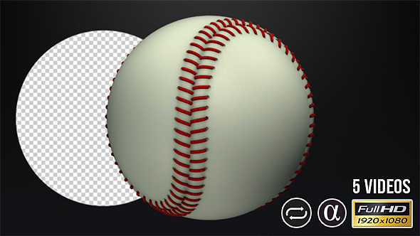 Baseball Ball - 5 Pack alt