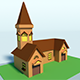 Low Poly House - 3DOcean Item for Sale