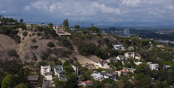 Clouds Roll over Sherman Oaks