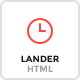 Lander - Landing Page HTML Templates - ThemeForest Item for Sale