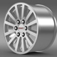 GMC Yukon Hybrid 2012 rim - 3DOcean Item for Sale