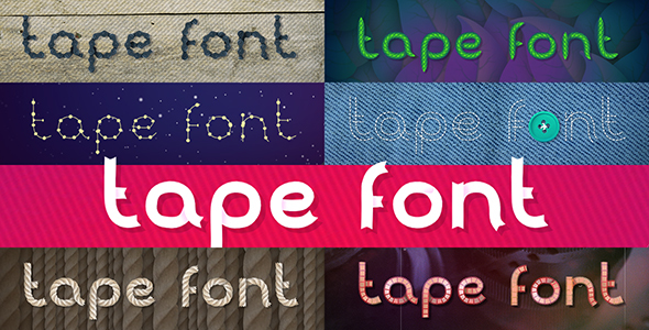 Ribbon Font Constructor alt