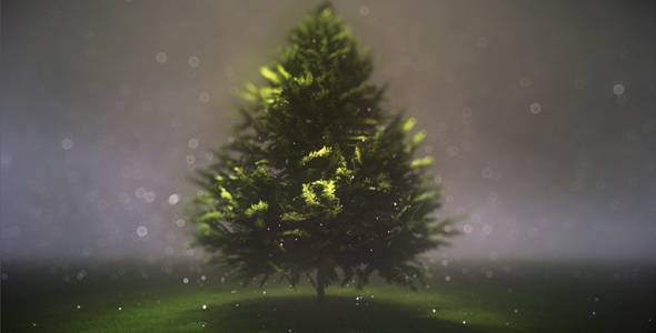 Magic and Dreamy Christmas Tree