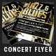 Jazz & Blues Live Concert Flyer - GraphicRiver Item for Sale