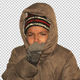 Little Boy Coughing In Winter - VideoHive Item for Sale