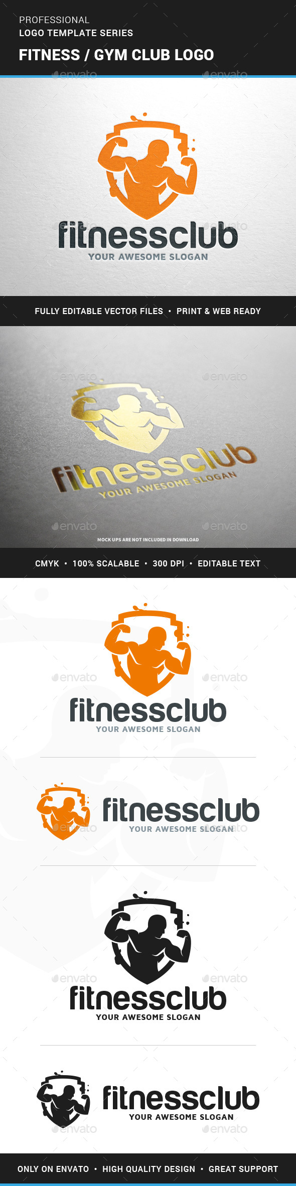 Fitness / Gym Club Logo