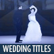 Wedding titles - VideoHive Item for Sale
