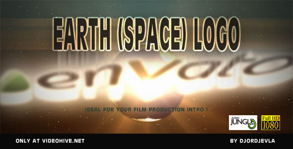 Earth (Space) Powerfull Logo