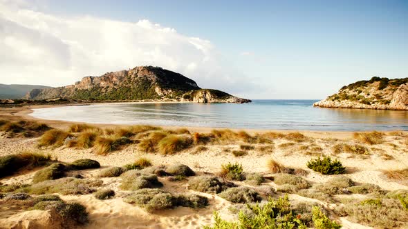 Greek Voidokilia Beach, Timelapse