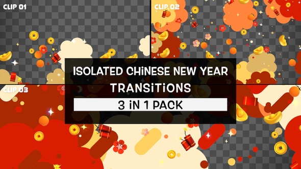 Chinese New Year Transitions Pack