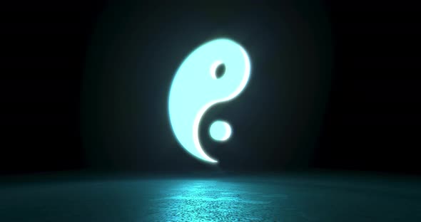 Yin Yang Light Loop - 4K