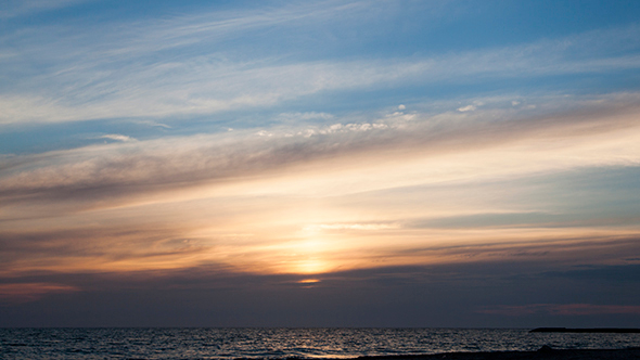 Sunset at Sea