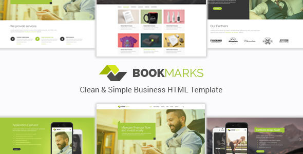 BookMarks - Clean & Simple Business HTML Template