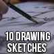 Drawing Sketches with Pencil Pack - VideoHive Item for Sale