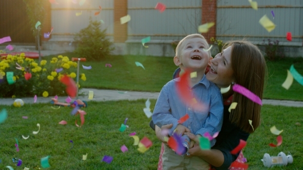 Mother And Son Exploding Party Cracker 