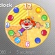 Clown clock - VideoHive Item for Sale