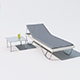 Sunbed 07 - 3DOcean Item for Sale