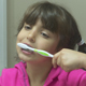 Little Girl Brushes Teeth - VideoHive Item for Sale