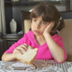 Girl Eats Sandwich - VideoHive Item for Sale