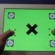 Man Hands Play With Tablet Green Screen 129 - VideoHive Item for Sale