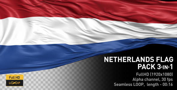 Netherlands Flag Pack
