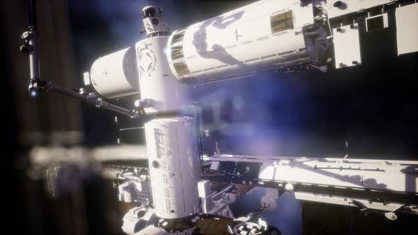International Space Station in Outer Space alt