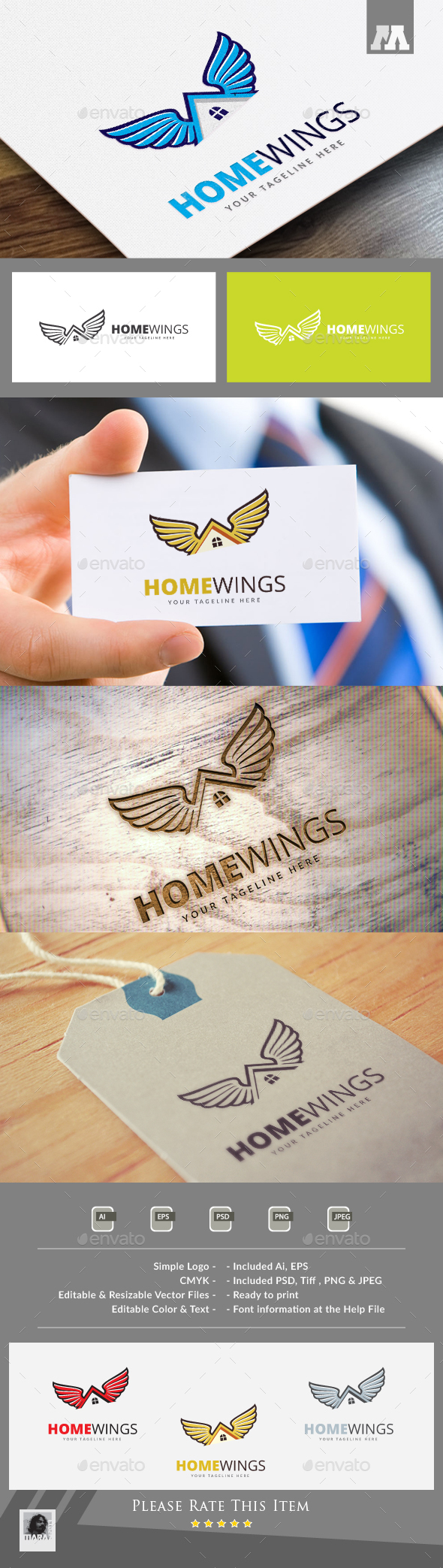 Home Wings Logo