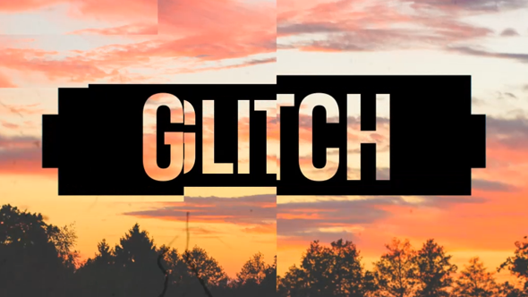 Fast Glitch Slideshow // Dynamic Opener
