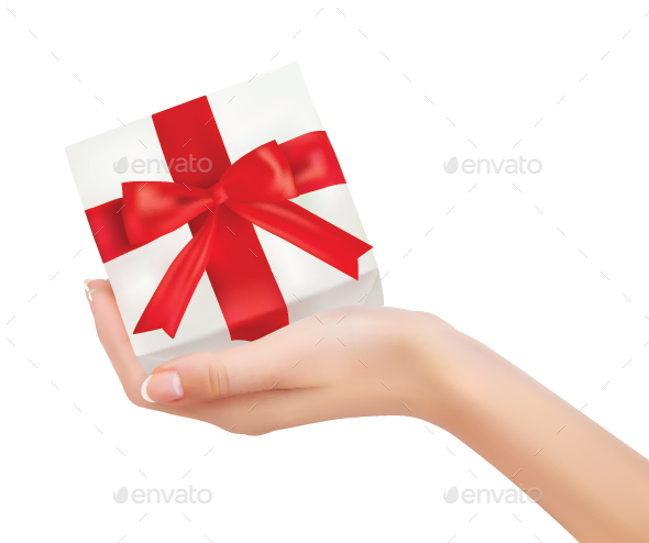 Gift Box in Hand