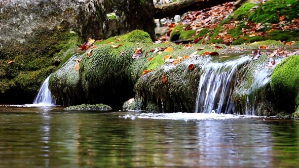 Peaceful Waterfall