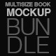 Multisize Book Mockup - Bundle - GraphicRiver Item for Sale
