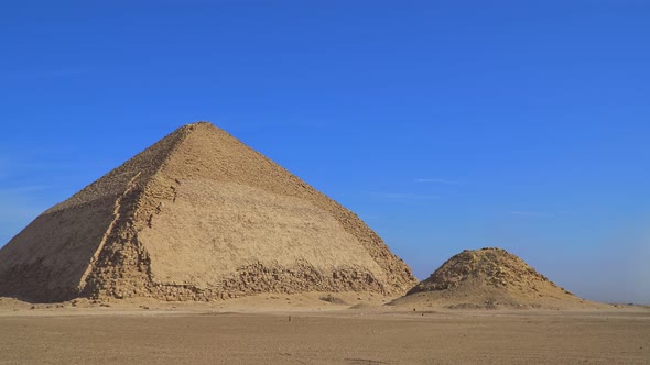 The Bent Pyramid Is an Ancient Egyptian Pyramid In Egypt