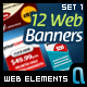 Web Banners Set 1 - GraphicRiver Item for Sale