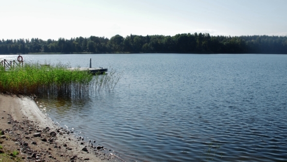 Stone Pier, Lake