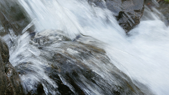 Waterfall in a Stones 14