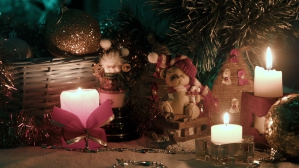 Christmas Decoration, Bears Balls
